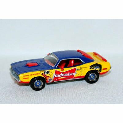 1971 Plymouth Budweiser Fly Fishing Barracuda - Matchbox Collectibles