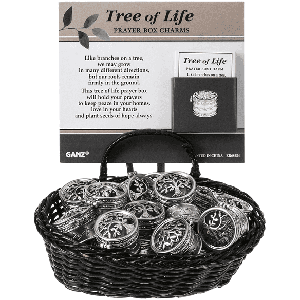 Pocket Token-Tree of Life Prayer Box - S and K Collectibles
