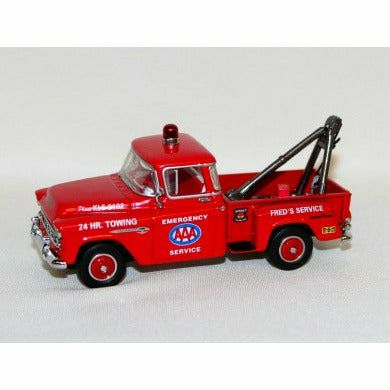 1955 Chevy 3100 - AAA Towing Service - Matchbox Collectibles