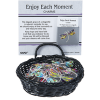 Enjoy Each Moment Dragonfly Pocket Token