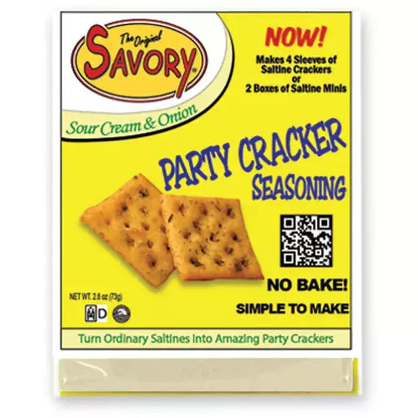 Savory Saltine Cracker Seasoning - Sour Cream & Onion