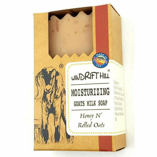 Windrift Hill Honey N' Rolled Oats Soap - S and K Collectibles Independence